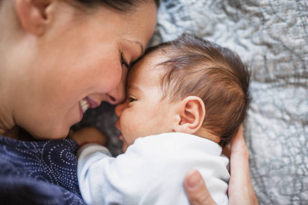 istock Mother and Baby in Tender Moment 2156680202