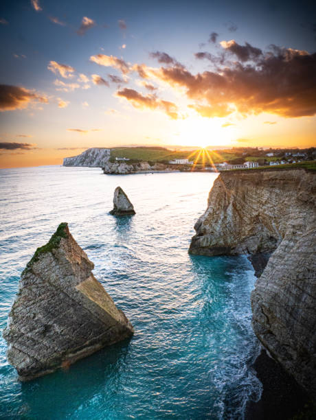 istock Freshwater Bay,  Isle of Wight, UK 2156686192