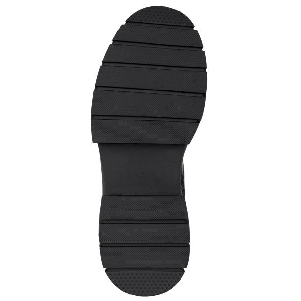istock Black Rubber Sole of a Shoe 2156687492