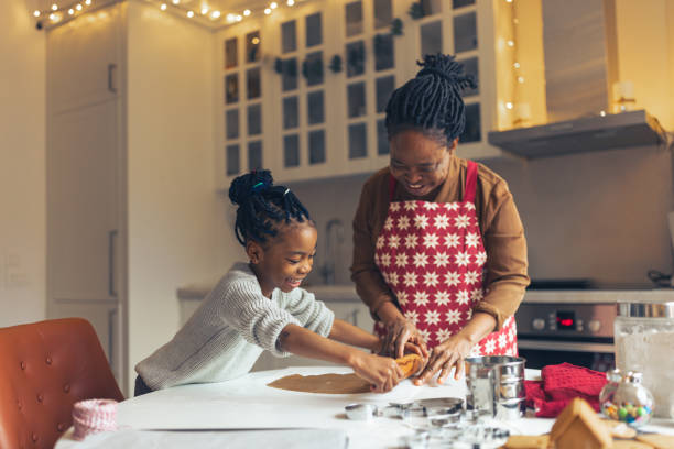 istock Family Baking Together in Cozy Kitchen 2156692467