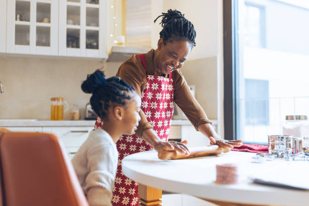 istock Family Baking Time in Sunny Kitchen 2156692469