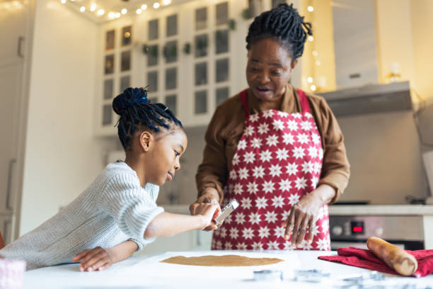 istock Family Baking in Cozy Kitchen 2156692558