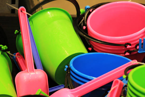 istock Colorful buckets and shuffles 2156692753