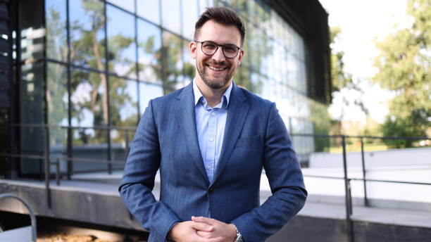 istock Portrait of a handsome young businessman 2156693071