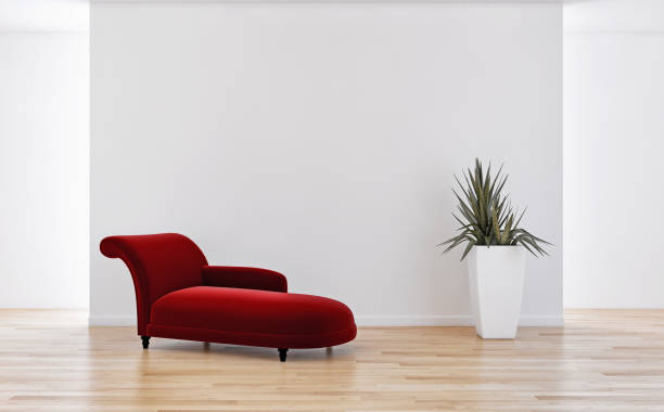 istock Large luxury modern bright interiors Living room mockup illustration 3D rendering image 2156699250