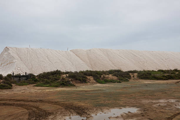 Salt mountain near lac border.