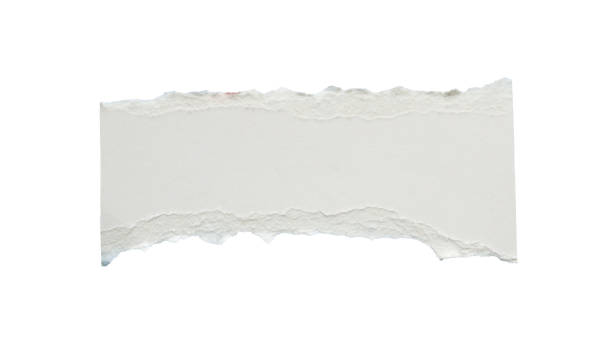 istock White ripped paper torn edges strips isolated on white background 2156702047
