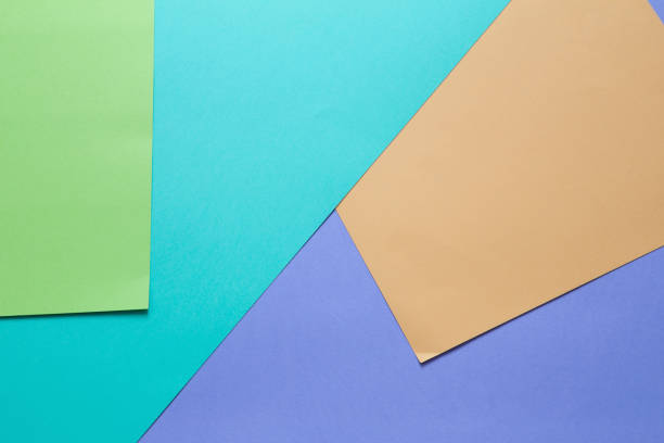 istock abstract geometric background with color paper 2156702637