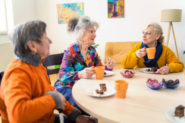istock Afternoon tea is the perfect time for a catch up 2156703705