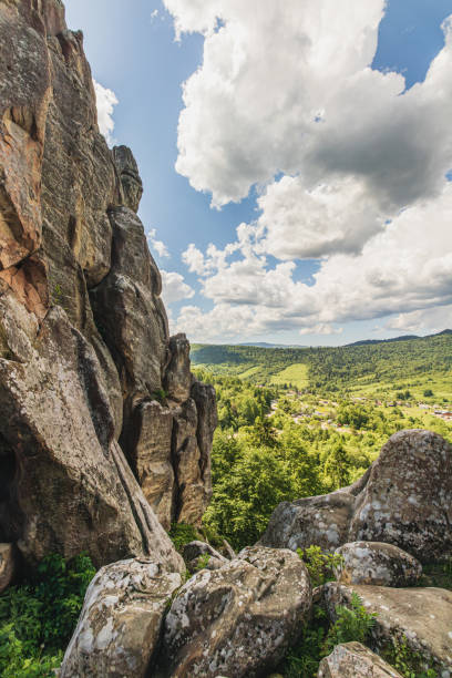 istock Tustan fortress - archeological and natural monument 2156704018