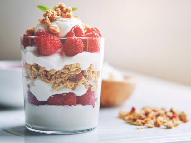 Parfait de Framboesa: Energia e Sabor para sua Saúde - receita deliciosa profissional - passo 3