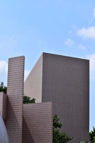 istock Exterior of modern architecture, modern city building. 2156732024