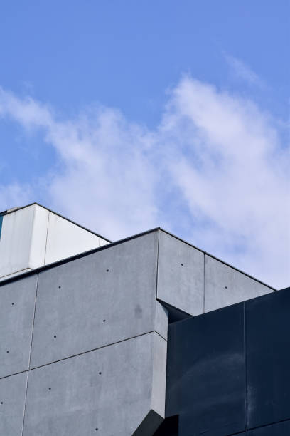 istock Exterior of modern architecture, modern city building. 2156732036