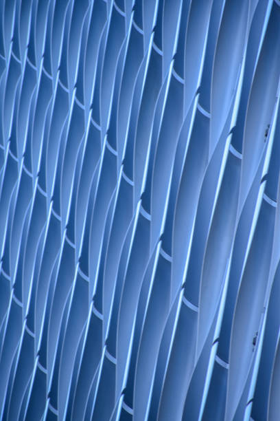 Exterior of modern architecture, modern city building. Modern architecture abstract background, building abstract.