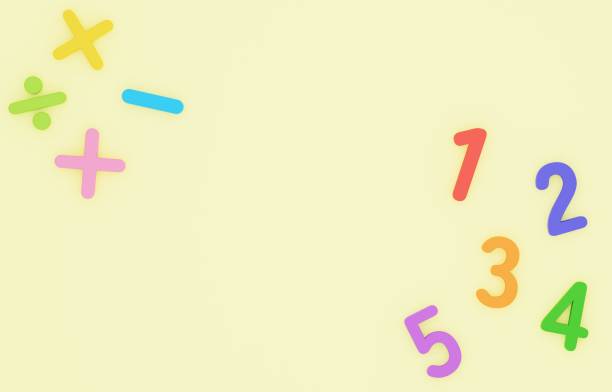 cute and simple number figurine