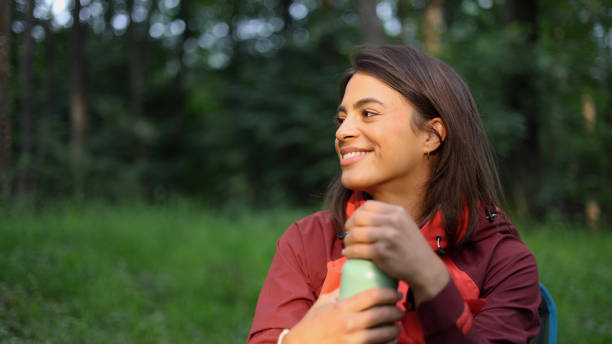 istock Young woman enjoying in the nature 2156746122