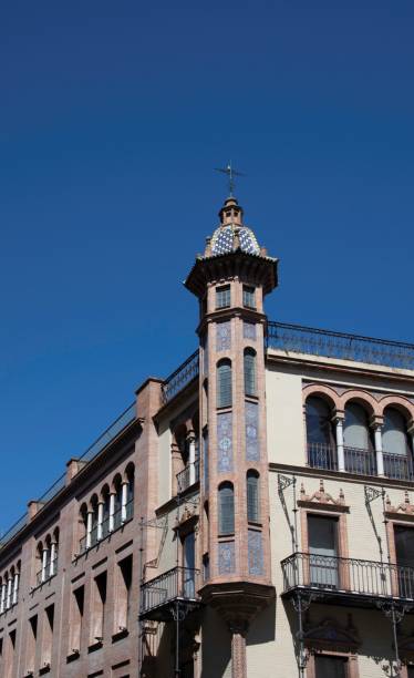 istock Spanish city residential building 2156749644