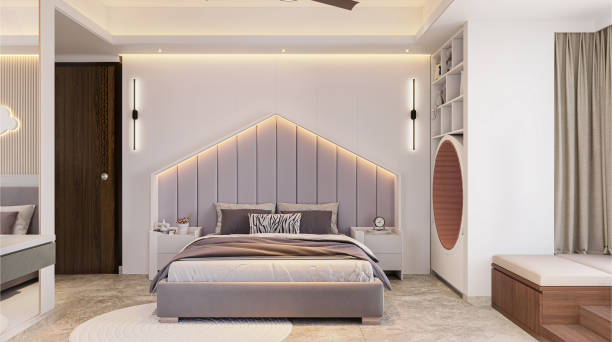 istock A child room that balances fun and functionality, with built-in storage and vibrant accent colors 2156752688