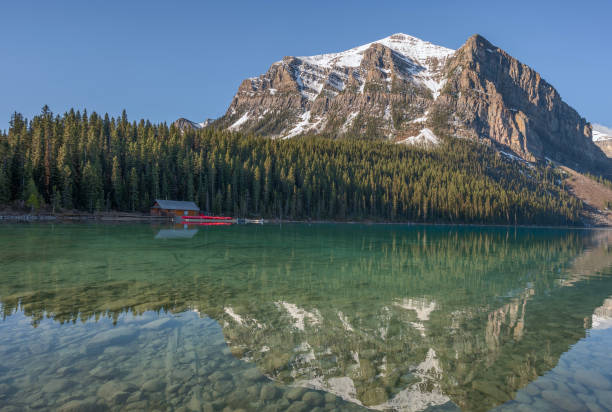 istock Mount Fairview and Boathouse at Lake Louise 2156754567