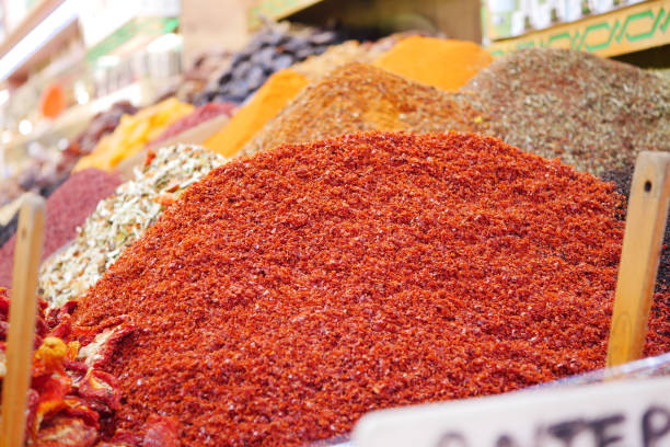 istock various spices in store in istanbul . 2156761914