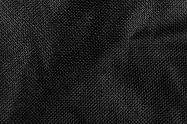 istock Black crumpled paper with shadow for background. wrinkled surface, design, wallpape 2156762195