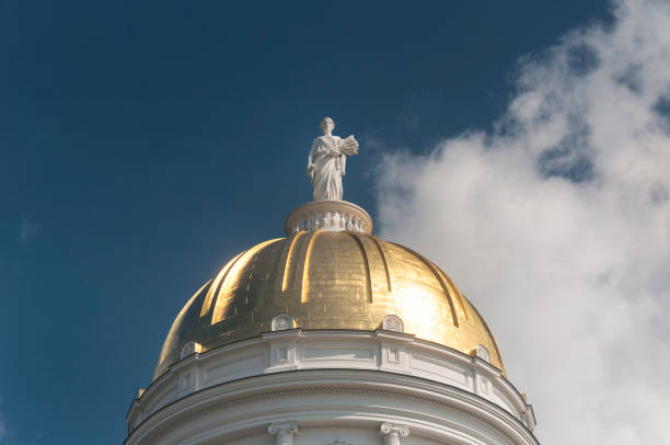 Montpelier Vermont State House golden dome
