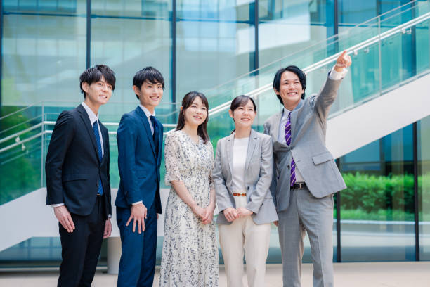 istock Business people looking to the future with a smile 2156775091