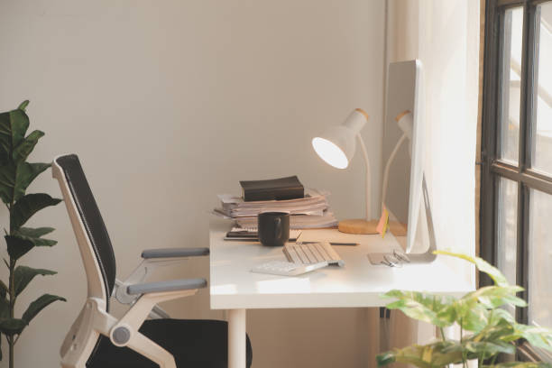 istock messy office workspace. Messy and cluttered office desk. Messy business office with piles of files and disorganized clutter. 2156795287