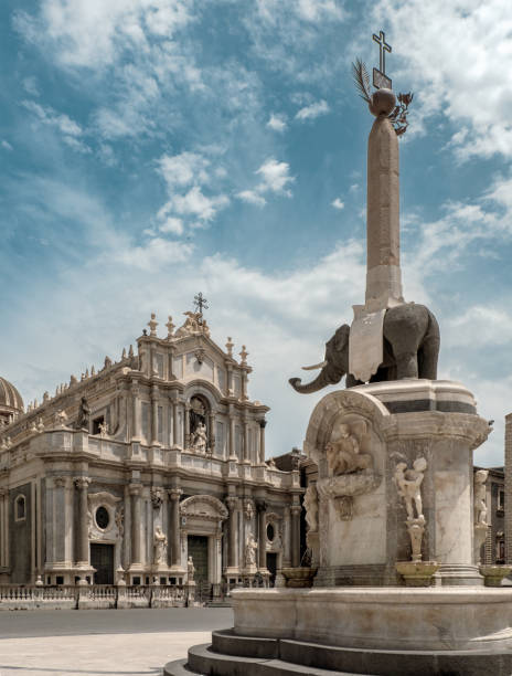 istock Catania: the Dome and the Elephant Fountain 2156797558