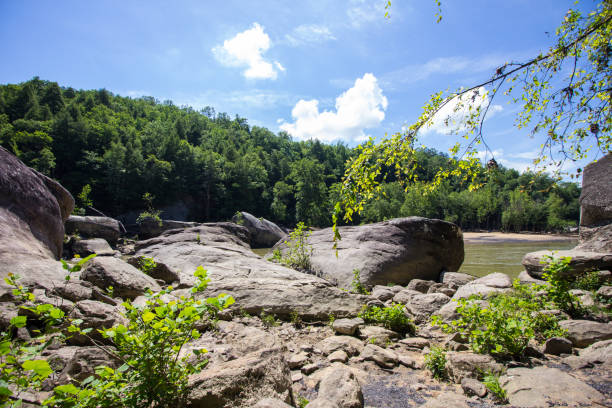 istock Views from the Eagle Cliff Falls Trail, Cumberland Falls State Park, Kentucky 2156797566