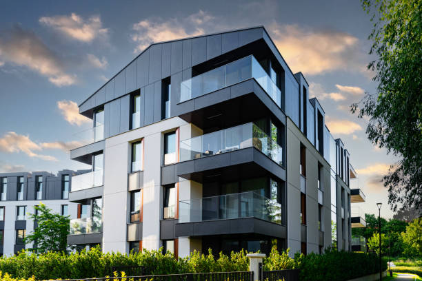 istock New houses construction. Residential house development 2156807135