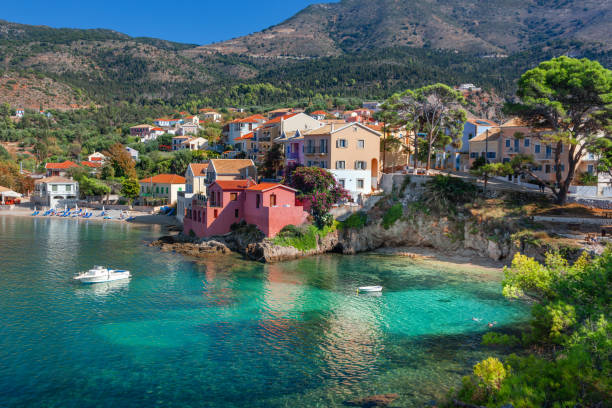Assos village in Kefalonia
