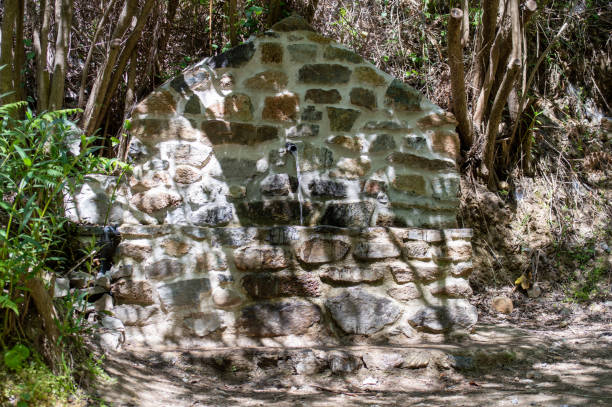 istock Trail to waterfalls over river Caballos 2156818032