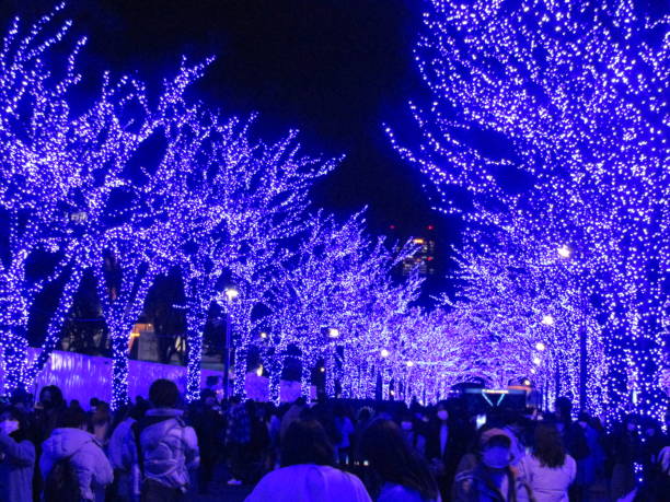 Blue Christmas in Shibuya.