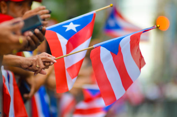 Thousands of participants gathered along Fifth Avenue in New York City during the National Puerto Rican Day Parade on June 9, 2024.