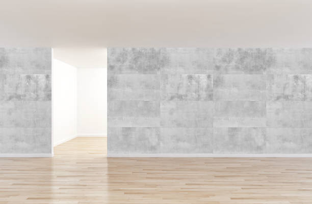 istock Large luxury modern bright interiors Living room mockup illustration 3D rendering image 2156826935