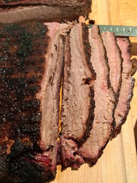 istock Beef brisket smoked on a charcoal or pellet smoker 2156827771