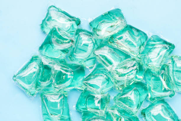 istock Gel ball laundry detergent, detergent capsule pods 2156835657