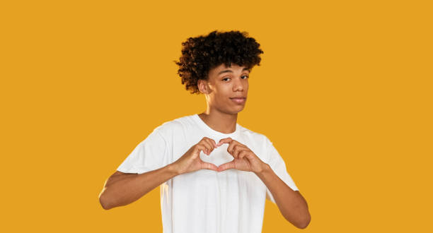 istock Heart gesture love sign guy flirting admiration 2156838404