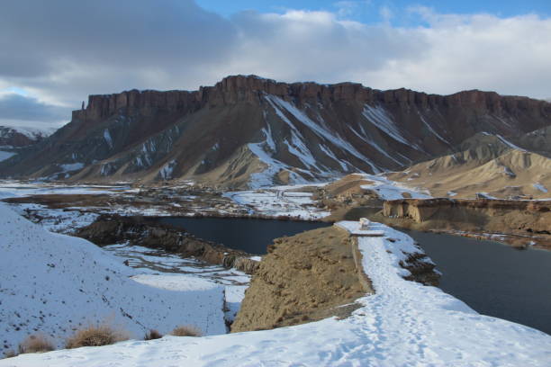 Afghanistans first National park Band e Amir in Bamyan.