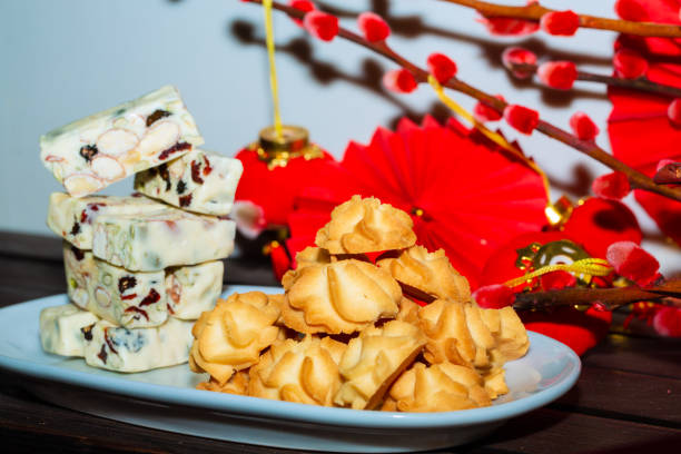 istock Still Life Photography-Chinese Candy and Biscuits 2156845684