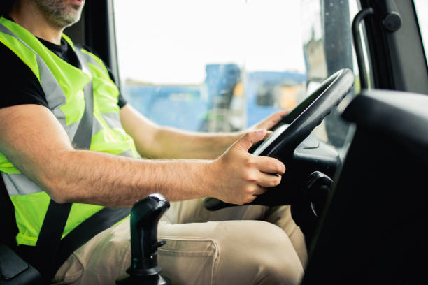 istock Truck driver doing freight transportation 2156847380