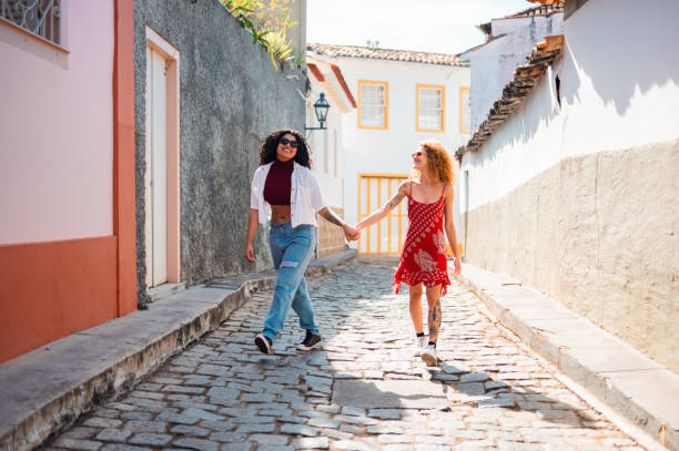 istock LGBTQ+ Couples And Friends Travelling 2156851653