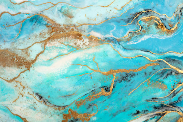 istock Awesome painting background in a blue tone. 2156865427