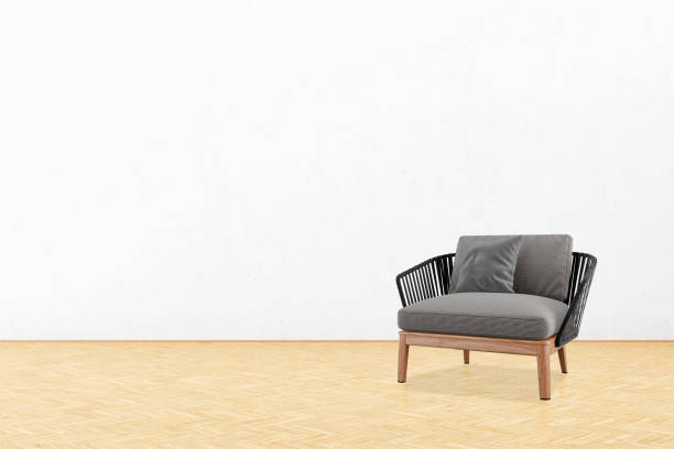 istock Large luxury modern bright interiors Living room mockup illustration 3D rendering image 2156872261