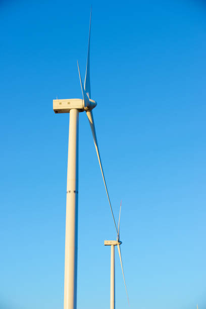 istock Wind turbine generators for clean electricity production 2156876554