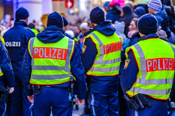 istock typical german police officers 2156877073