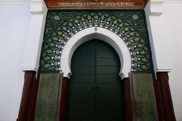 istock Tangier, gate of the great mosque 2156879352