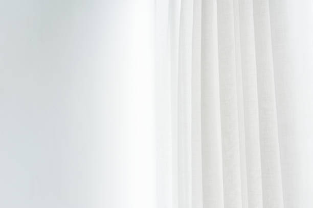 istock White pleated curtain in a living room 2156884223