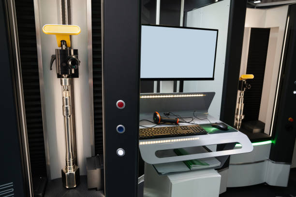 istock Optic machine for precise measurement of part size and quality evaluation 2156887924